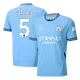 Camisolas Manchester City John Stones 5 Equipamento Principal 24/25