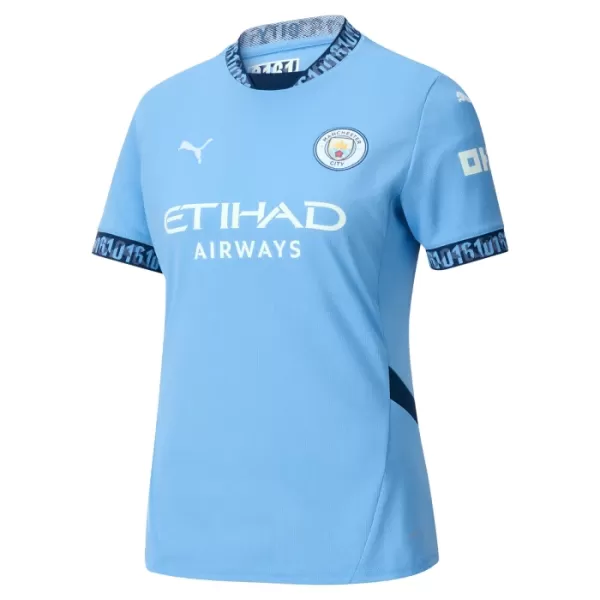 Camisolas Manchester City Mulher Equipamento Principal 24/25