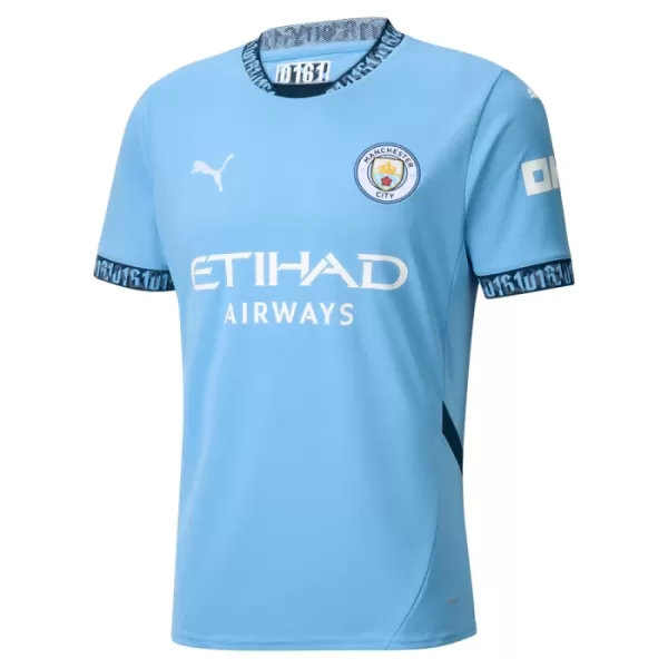 Camisolas Manchester City Rúben Dias 3 Criança Equipamento Principal 24/25