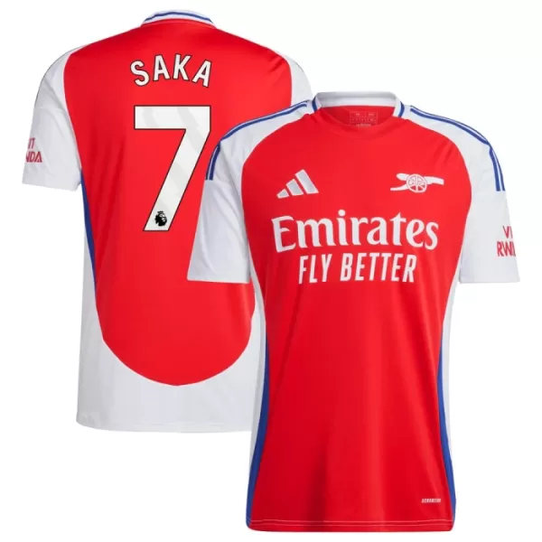 Camisolas Arsenal Bukayo Saka 7 Equipamento Principal 24/25