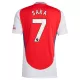 Camisolas Arsenal Bukayo Saka 7 Equipamento Principal 24/25