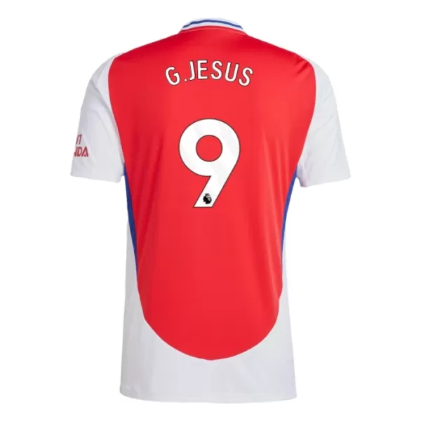 Camisolas Arsenal G. Jesus 9 Equipamento Principal 24/25