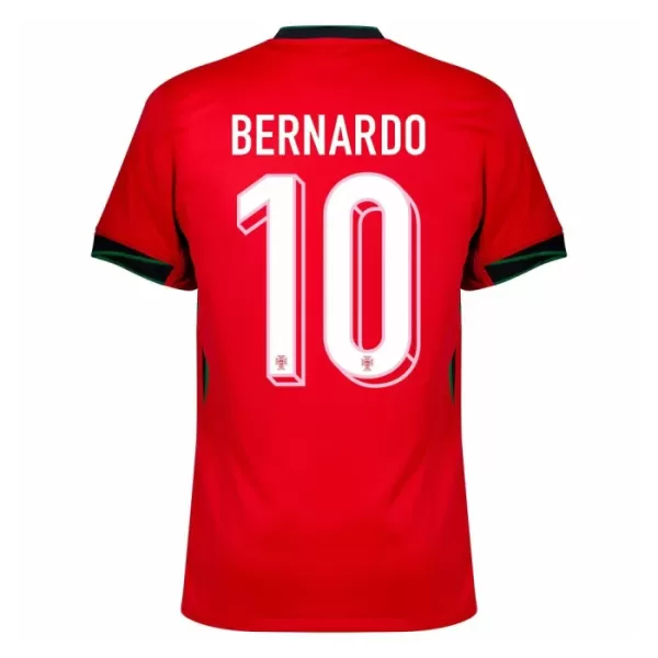 Camisolas Portugal Bernardo Silva 10 Equipamento Principal Euro 2024