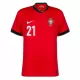 Camisolas Portugal Diogo Jota 21 Equipamento Principal Euro 2024