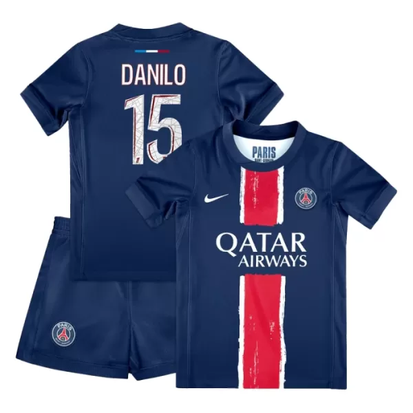 Camisolas Paris Saint-Germain Danilo Pereira 15 Criança Equipamento Principal 24/25