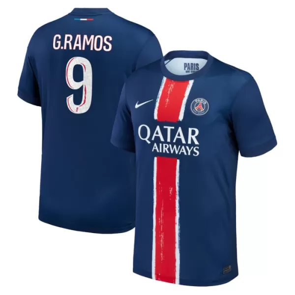 Camisolas Paris Saint-Germain Goncalo Ramos 9 Equipamento Principal 24/25