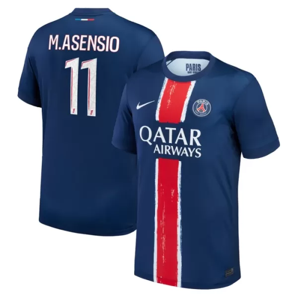 Camisolas Paris Saint-Germain Marco Asensio 11 Equipamento Principal 24/25