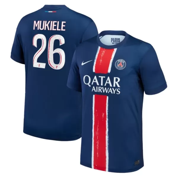 Camisolas Paris Saint-Germain Nordi Mukiele 26 Equipamento Principal 24/25