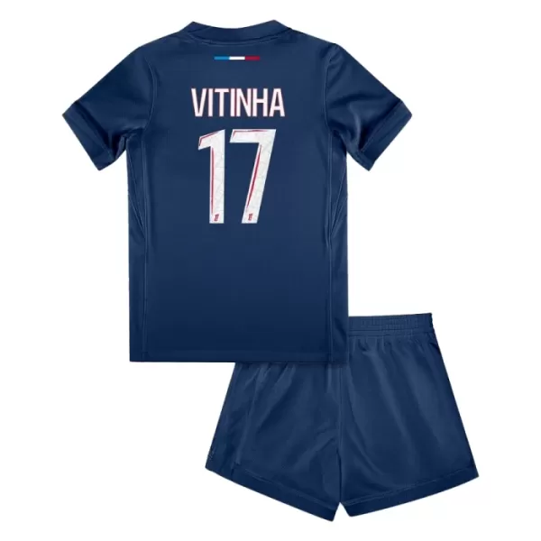 Camisolas Paris Saint-Germain Vitinha 17 Criança Equipamento Principal 24/25