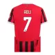 Camisolas AC Milan Adli 7 Equipamento Principal 24/25