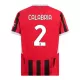 Camisolas AC Milan Calabria 2 Criança Equipamento Principal 24/25