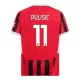 Camisolas AC Milan Christian Pulišić 11 Equipamento Principal 24/25