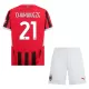 Camisolas AC Milan Chukwueze 21 Criança Equipamento Principal 24/25