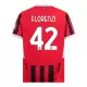 Camisolas AC Milan Florenzi 42 Equipamento Principal 24/25