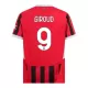 Camisolas AC Milan Olivier Giroud 9 Equipamento Principal 24/25