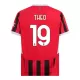 Camisolas AC Milan Theo Hernandez 19 Equipamento Principal 24/25