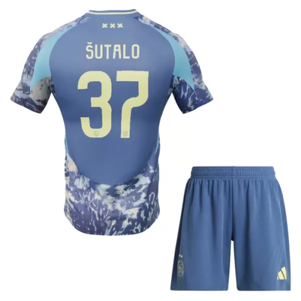 Camisolas Ajax Amsterdam Josip Sutalo 37 Criança Equipamento Alternativo 24/25