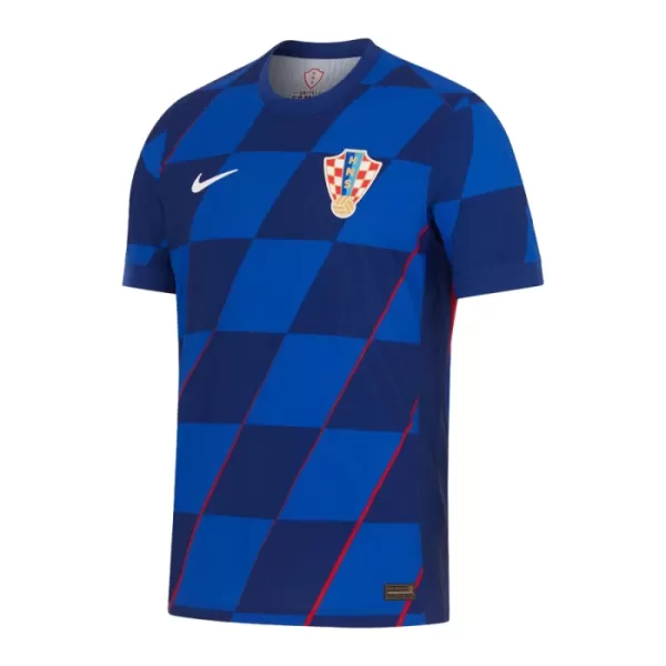 Camisolas Croácia Kramaric 9 Criança Equipamento Alternativo Euro 2024