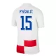 Camisolas Croácia Pasalic 15 Equipamento Principal Euro 2024