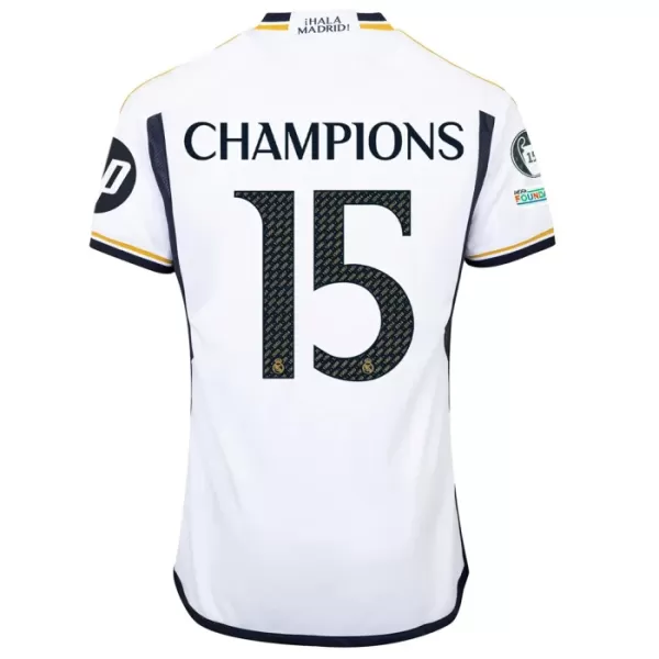 Camisolas Real Madrid CHAMPIONS 15 Equipamento Principal 23/24