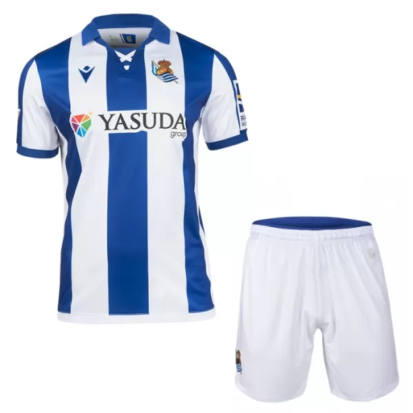 Camisolas Real Sociedad Criança Equipamento Principal 24/25