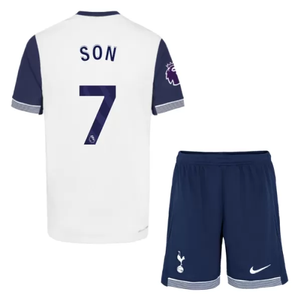 Camisolas Tottenham Hotspur Heung-min Son 7 Criança Equipamento Principal 24/25