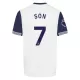 Camisolas Tottenham Hotspur Heung-min Son 7 Criança Equipamento Principal 24/25