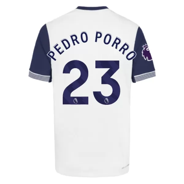 Camisolas Tottenham Hotspur Pedro Porro 23 Criança Equipamento Principal 24/25