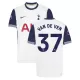 Camisolas Tottenham Hotspur Van De Ven 37 Equipamento Principal 24/25