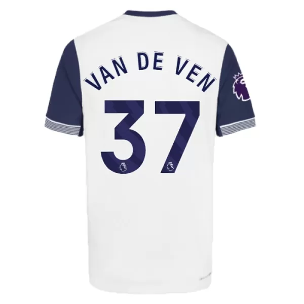 Camisolas Tottenham Hotspur Van De Ven 37 Equipamento Principal 24/25