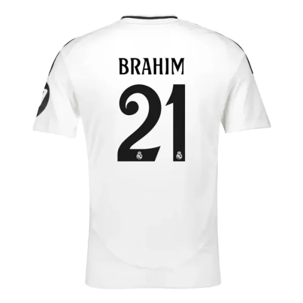 Camisolas Real Madrid Brahim 21 Equipamento Principal 24/25