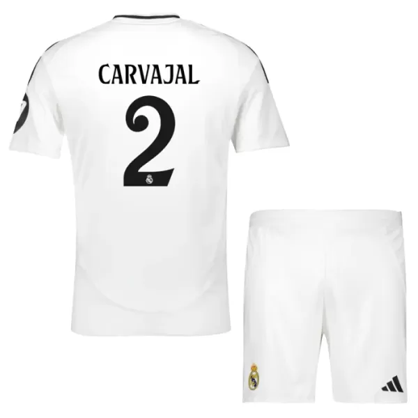 Camisolas Real Madrid Carvajal 2 Criança Equipamento Principal 24/25