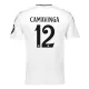 Camisolas Real Madrid Eduardo Camavinga 12 Equipamento Principal 24/25