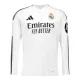 Camisolas Real Madrid Equipamento Principal 24/25 Manga Comprida