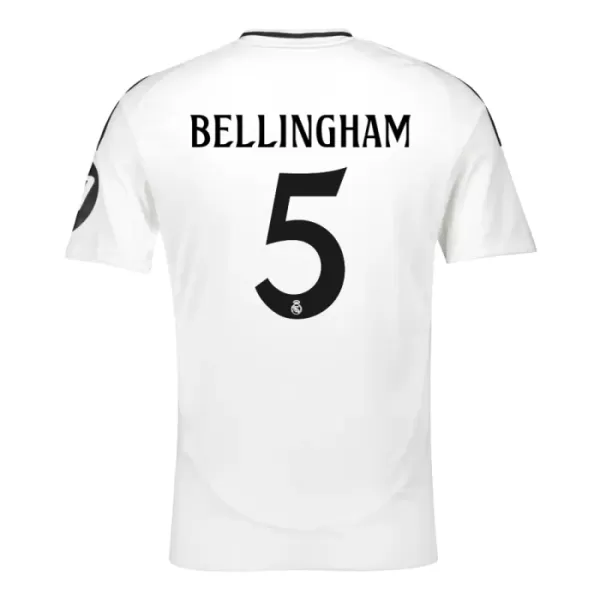 Camisolas Real Madrid Jude Bellingham 5 Criança Equipamento Principal 24/25