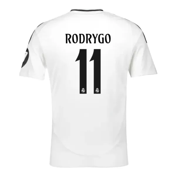 Camisolas Real Madrid Rodrygo Goes 11 Criança Equipamento Principal 24/25