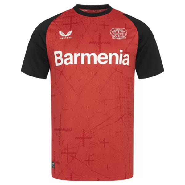 Camisolas Bayer 04 Leverkusen Alejandro Grimaldo 20 Criança Equipamento Principal 24/25