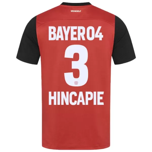 Camisolas Bayer 04 Leverkusen Piero Hincapie 3 Equipamento Principal 24/25