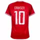 Camisolas Dinamarca Eriksen 10 Equipamento Principal Euro 2024