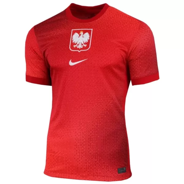 Camisolas Polônia Robert Lewandowski 9 Equipamento Alternativo Euro 2024