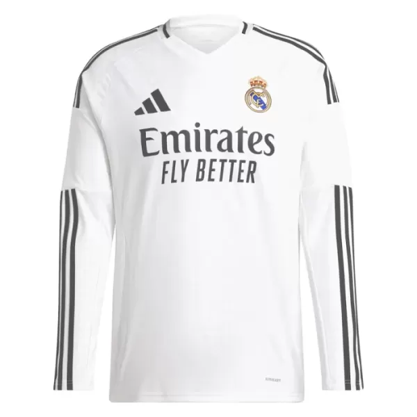 Camisolas Real Madrid Jude Bellingham 5 Equipamento Principal 24/25 Manga Comprida