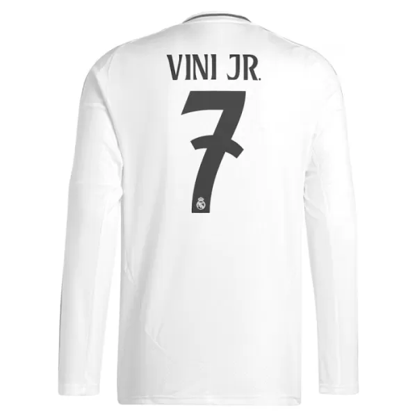 Camisolas Real Madrid Vinicius Junior 7 Equipamento Principal 24/25 Manga Comprida