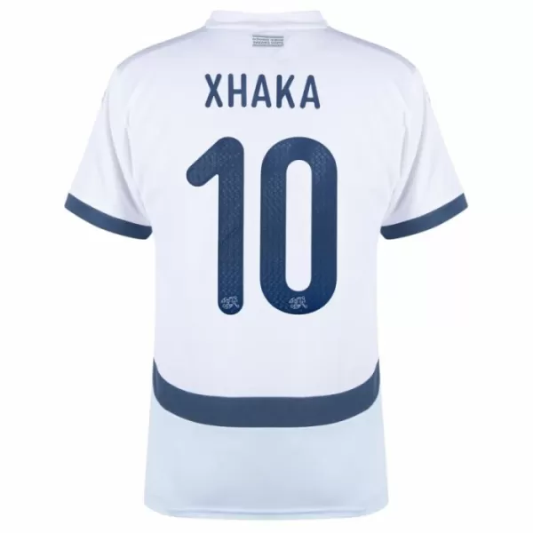 Camisolas Suíça Xhaka 10 Equipamento Alternativo Euro 2024