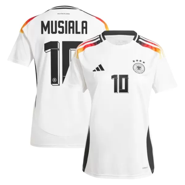 Camisolas Alemanha Jamal Musiala 10 Mulher Equipamento Principal Euro 2024