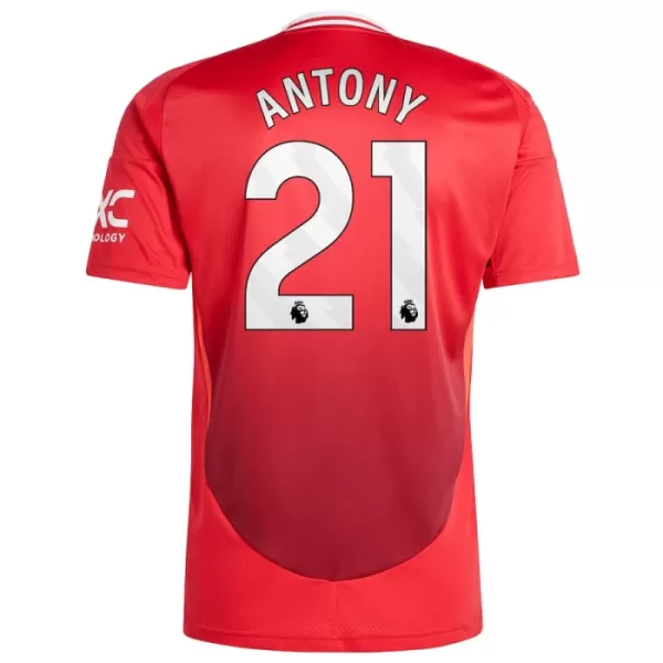 Camisolas Manchester United Antony Santos 21 Equipamento Principal 24/25