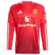 Camisolas Manchester United Bruno Fernandes 8 Equipamento Principal 24/25 Manga Comprida