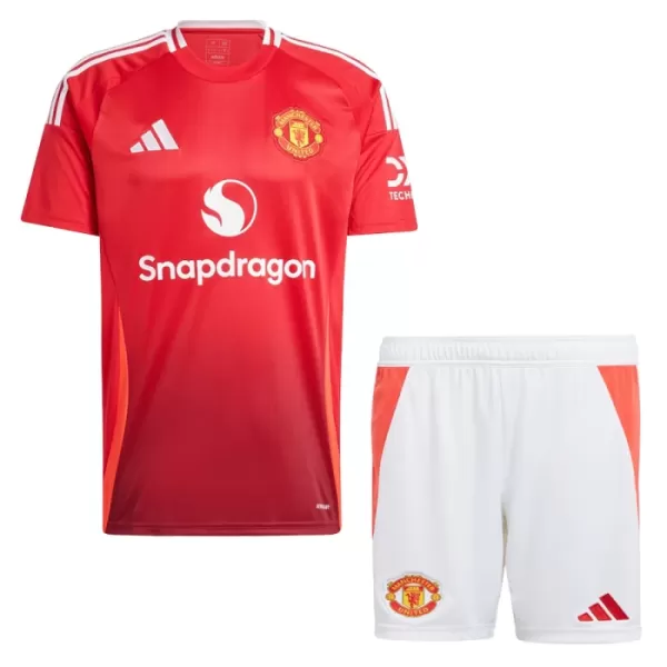 Camisolas Manchester United Criança Equipamento Principal 24/25