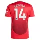 Camisolas Manchester United Eriksen 14 Equipamento Principal 24/25