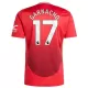 Camisolas Manchester United Garnacho 17 Equipamento Principal 24/25