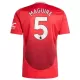 Camisolas Manchester United Maguire 5 Equipamento Principal 24/25